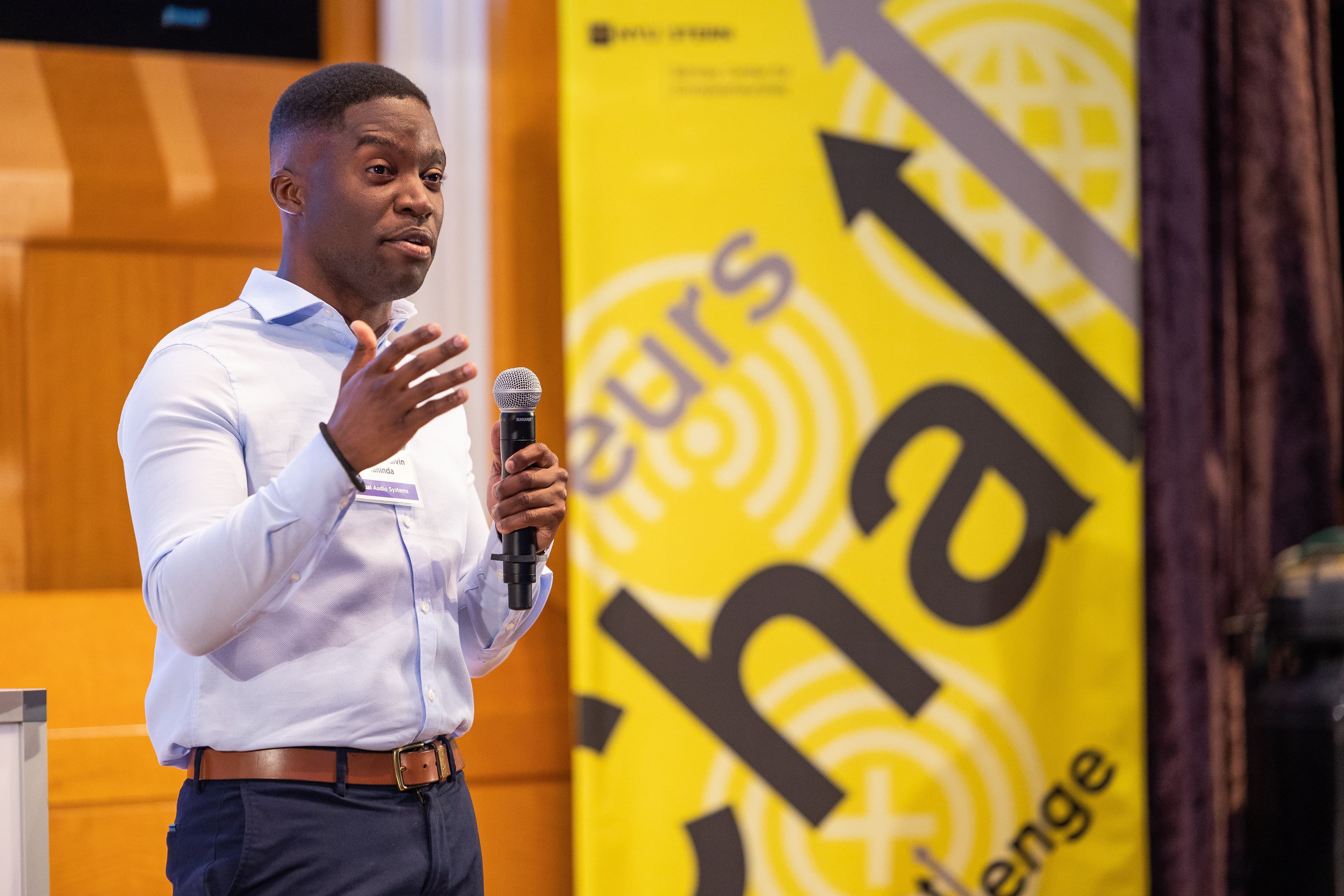 Nyamitse-Calvin Mahinda, startup founder on The Pitch