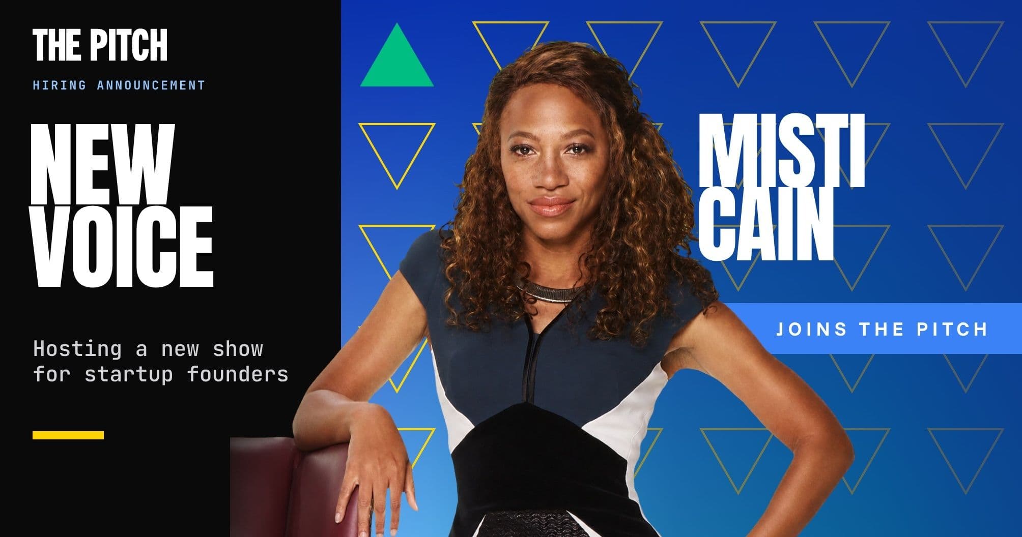 Misti Cain Joins The Pitch to Host a New Show for Startup Founders