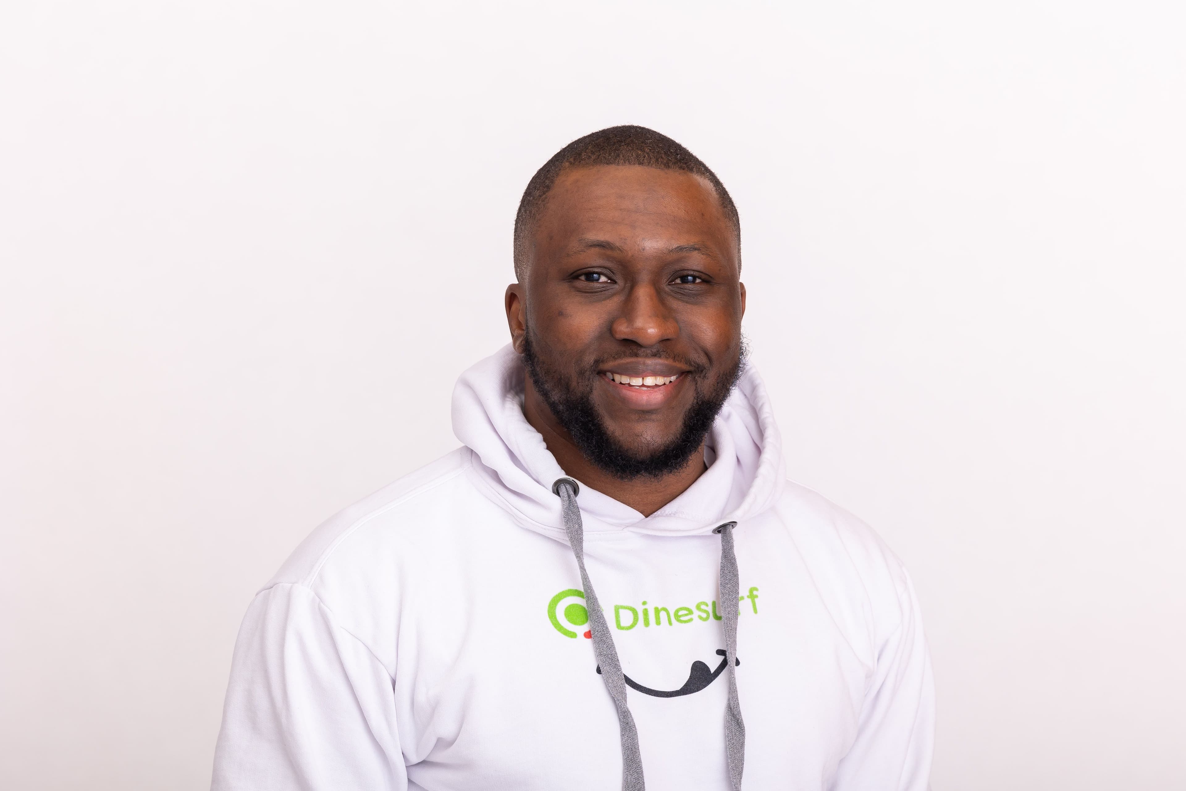 Martins Udotai, startup founder on The Pitch