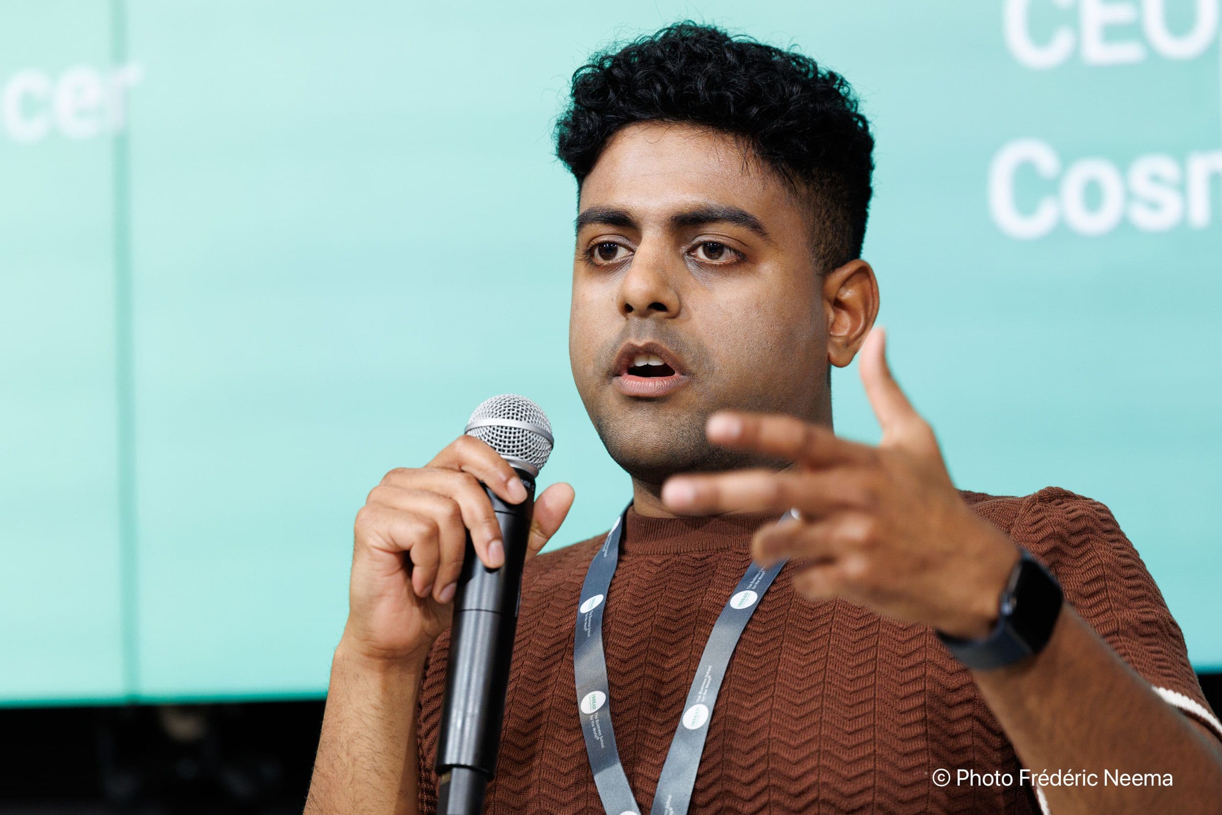 Anto Patrex, founder of CosmicBrain AI on The Pitch