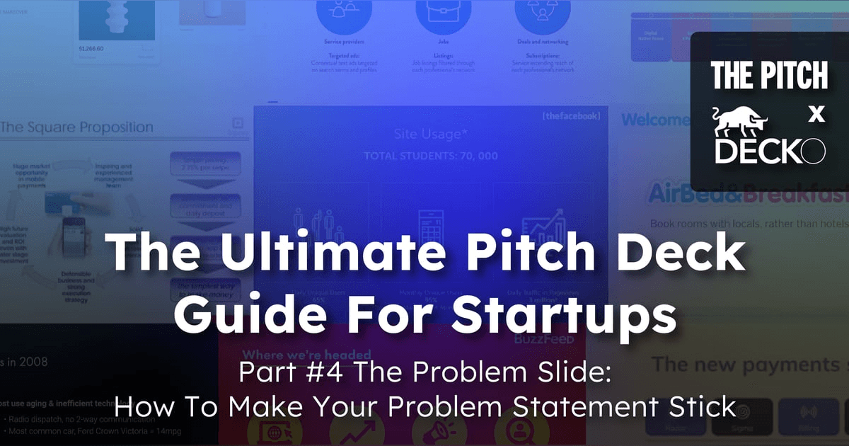 The Problem Slide: How to Make Your Problem Statement Stick