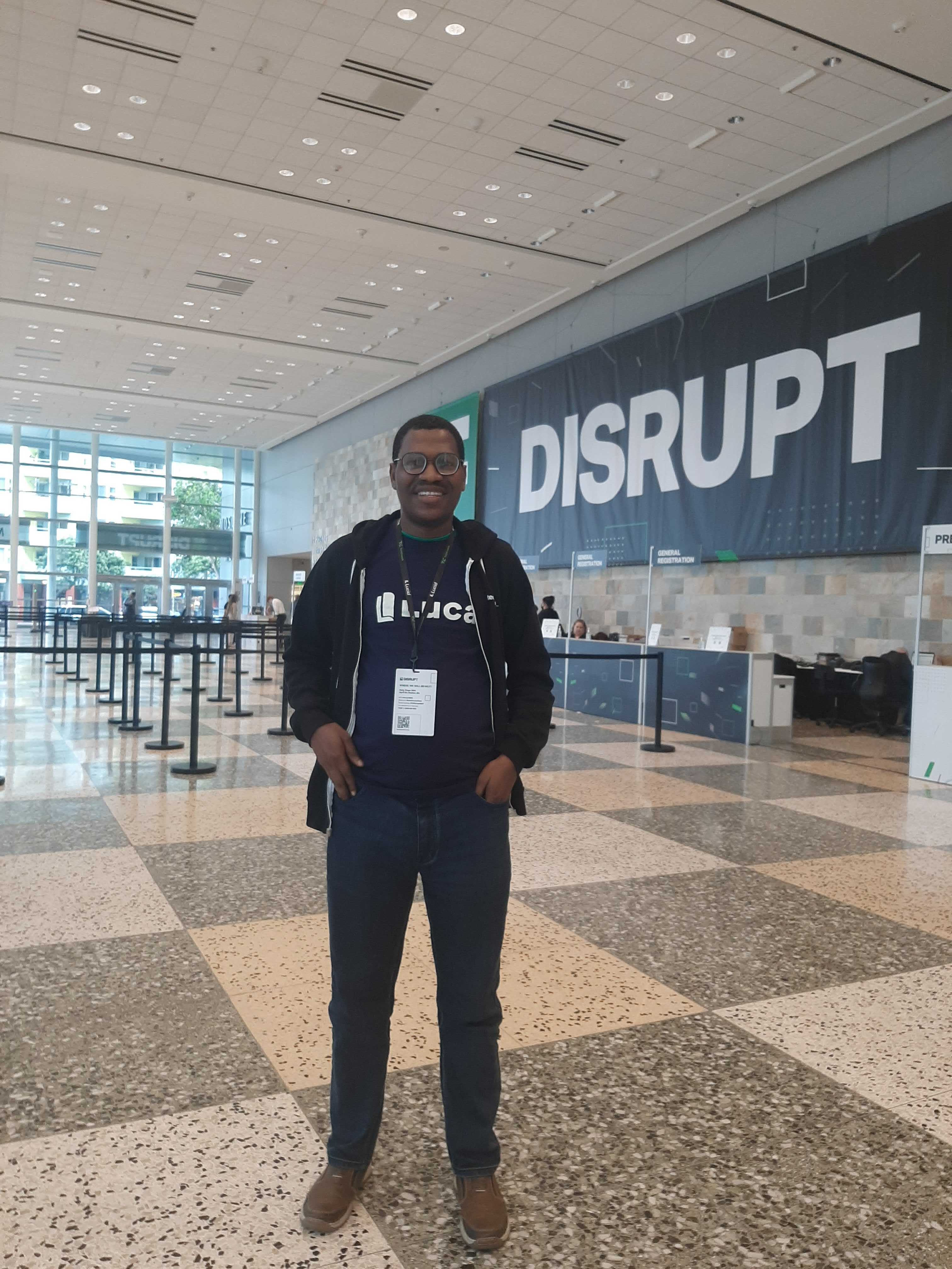 Kunle Odebunmi, startup founder on The Pitch